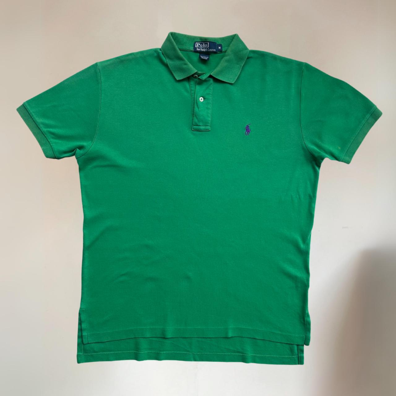 Ralph Lauren Green Polo T-Shirt Size M