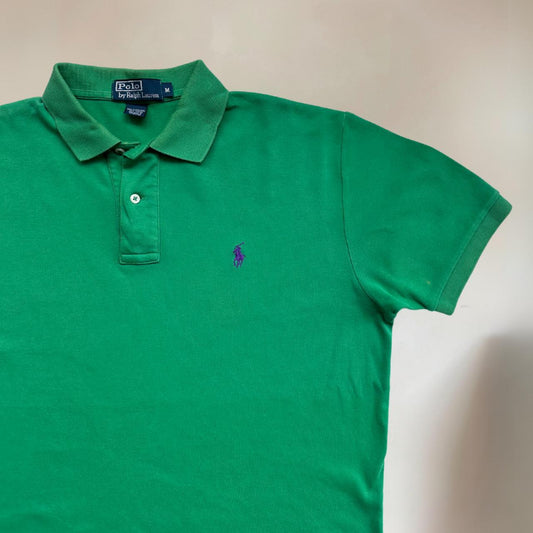 Ralph Lauren Green Polo T-Shirt Size M