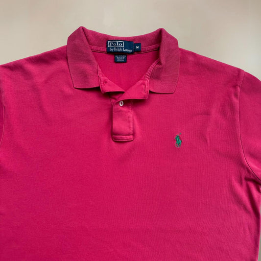 Ralph Lauren Red Polo T-Shirt Size M