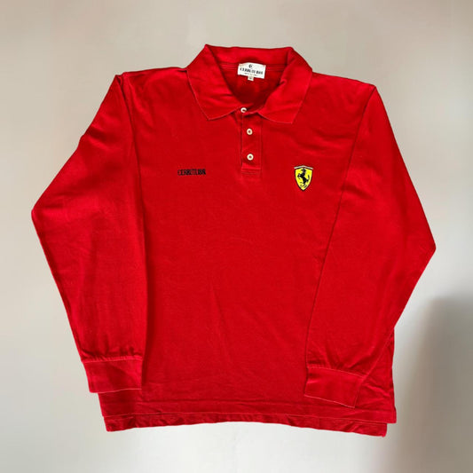 Cerruti 1881 Men's Rare Ferrari Polo Shirt Size M