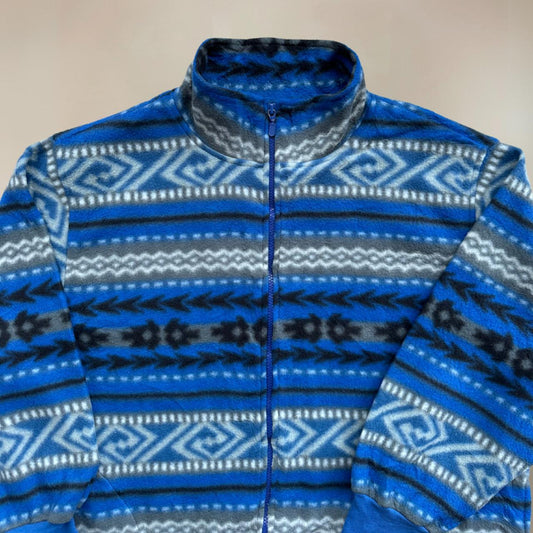 Blue Funky Fleece Size XL
