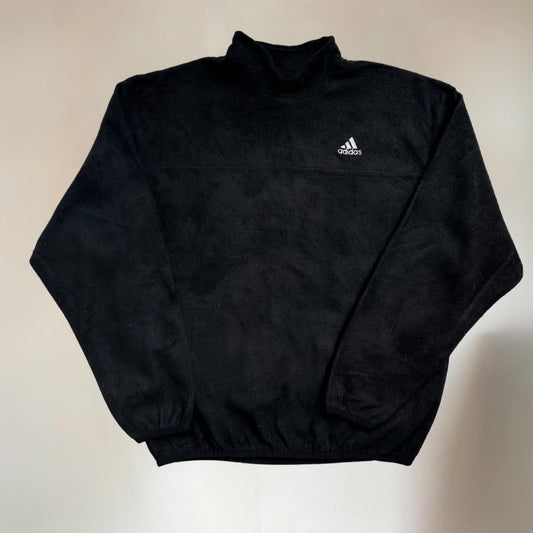 Vintage Adidas Black Fleece Size M