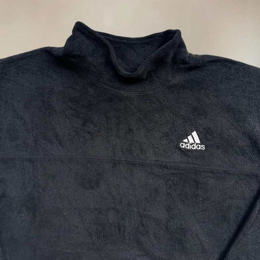 Vintage Adidas Black Fleece Size M