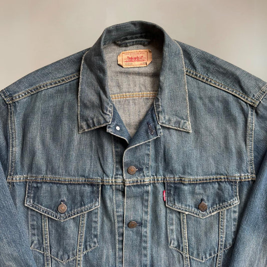 90s Vintage Levi's Mens Denim Jacket Size XL