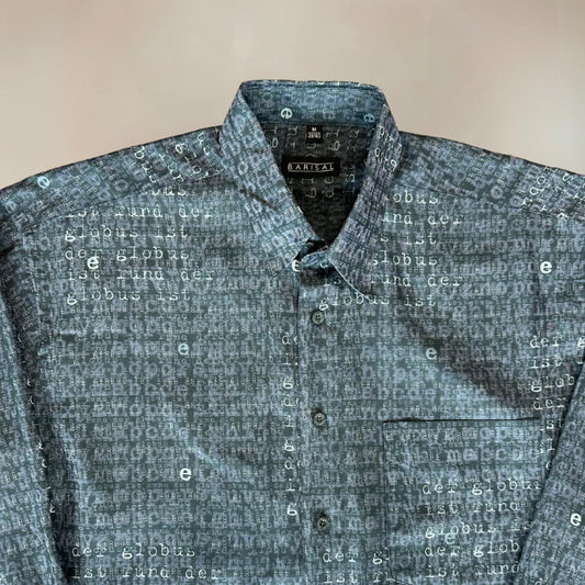 Y2K Mens Vintage Shirt Size M