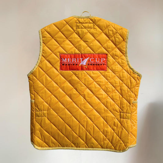 Vintage Quilted Gilet Jacket
