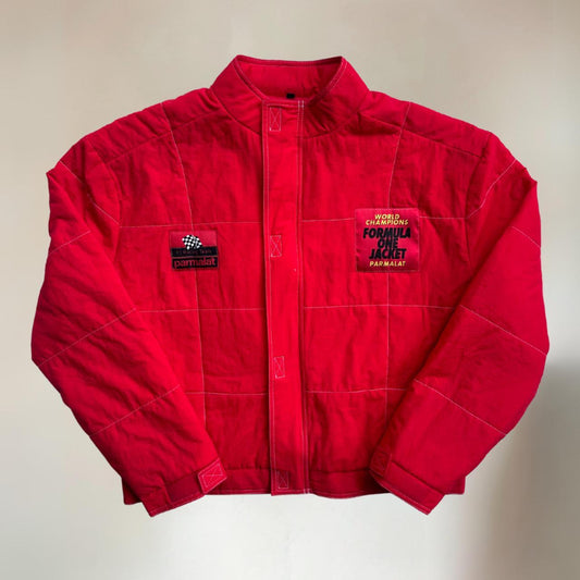 Red Bomber Jacket