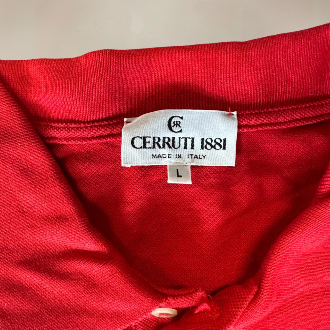 Cerruti 1881 Men's Rare Ferrari Polo Shirt Size M