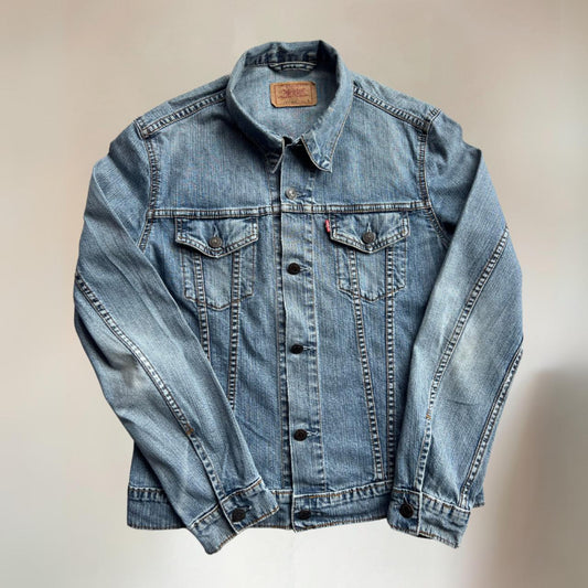 90s Levis Vintage Denim Jacket Size UK8