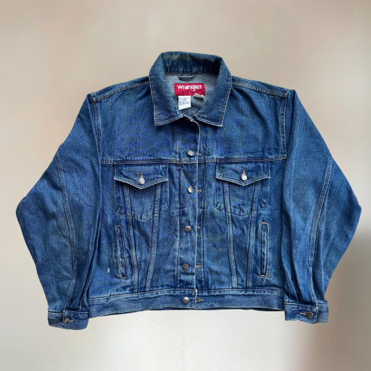 Vintage Wrangler Hero Denim Jacket Size L