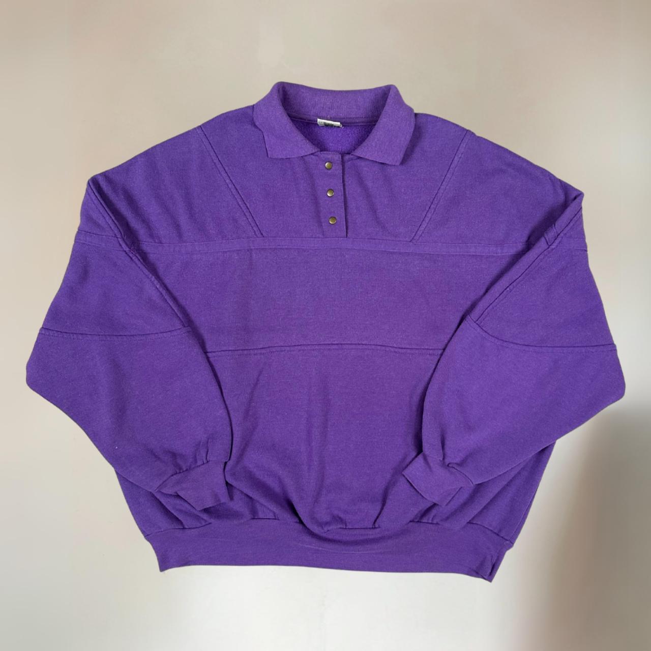 Retro Polo Mens Polo Sweatshirt Size M