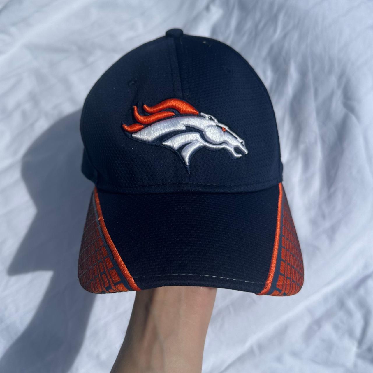 NFL Men's Navy and Orange Hat