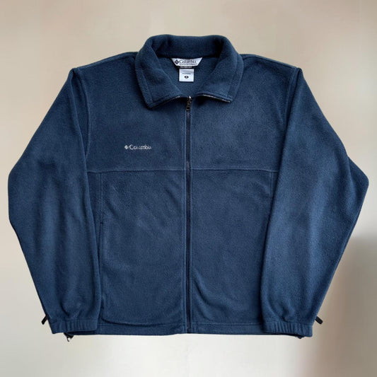 Columbia Navy Fleece Size L