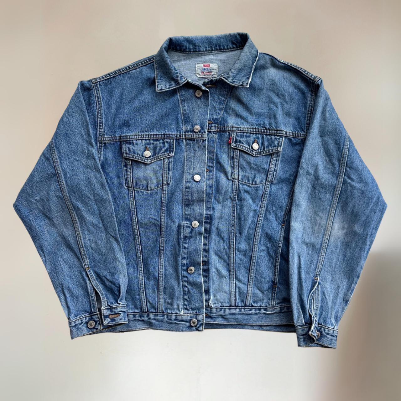 90s Levis Vintage Denim Jacket Size XL