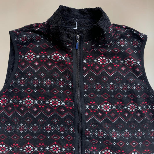 Funky Vintage Fleece Gilet Size L