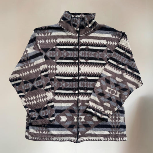 Funky Vintage Fleece Size L
