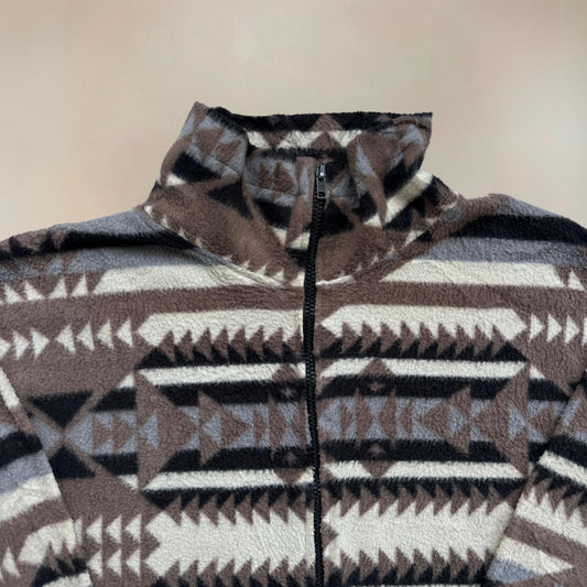 Funky Vintage Fleece Size L